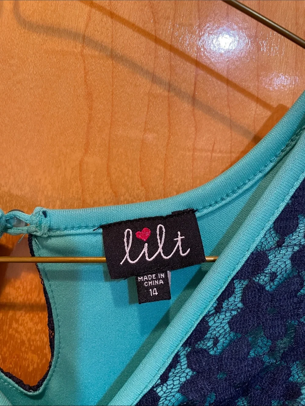 lilt sleeveless navy